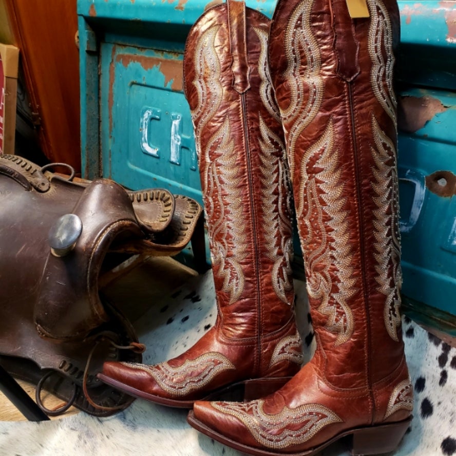 Boutique cowgirl boots top
